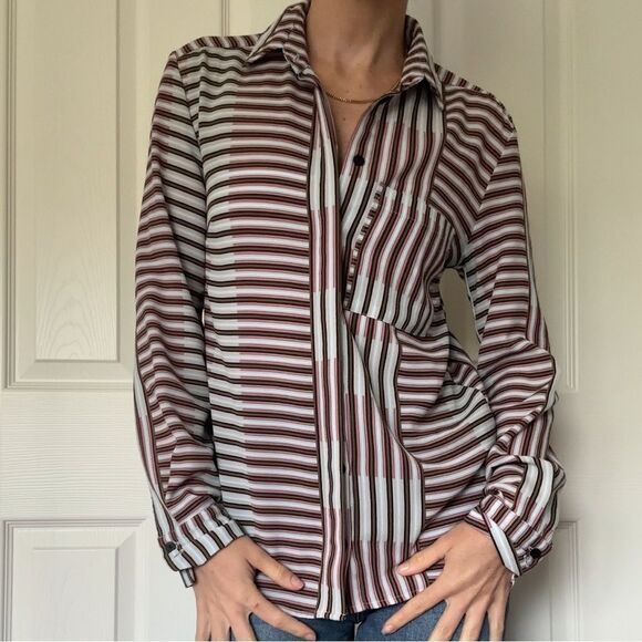 Topshop geographic button up - Picture 1 of 5